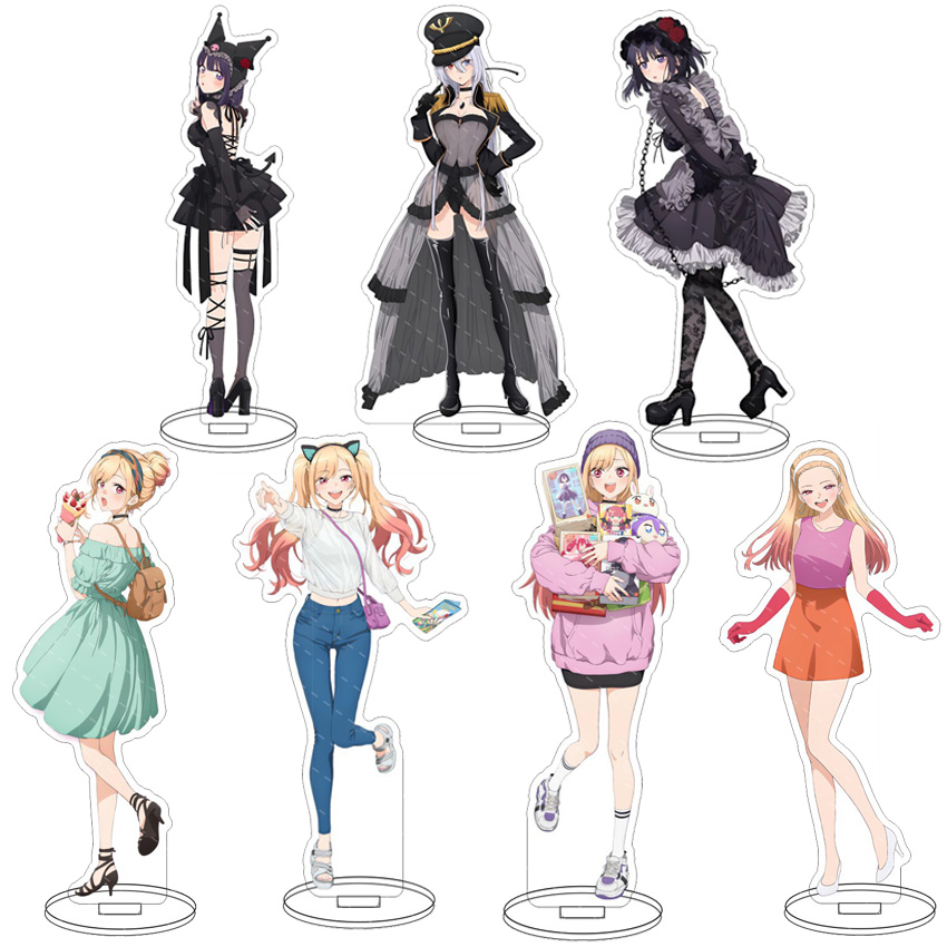 Anime Cosplay Dresses - 16CM Anime Acrylic Stand My Dress-Up