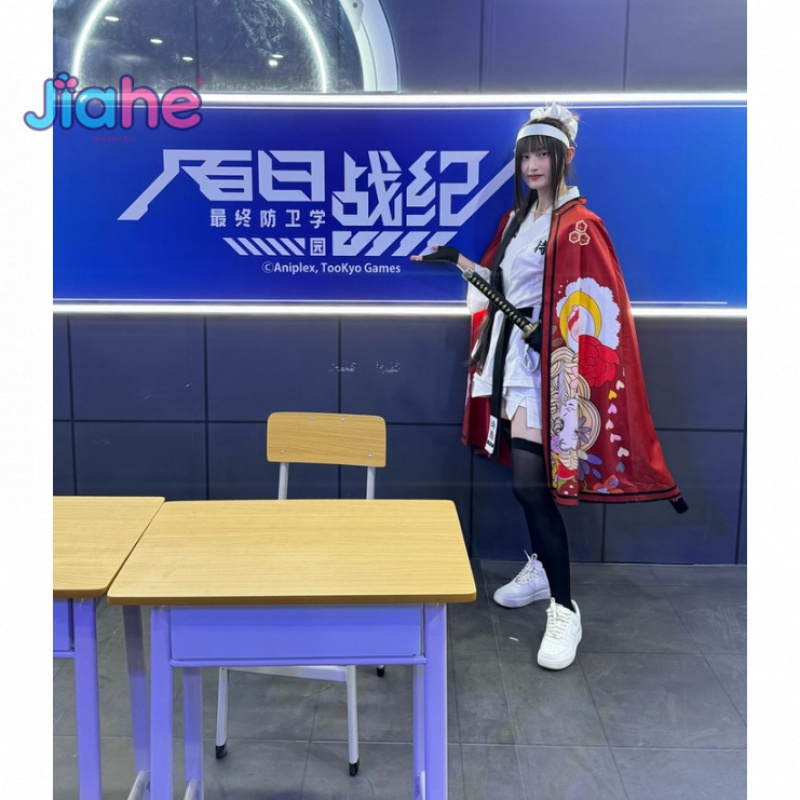 Anime Cosplay Dress For Men - Magadori Kyoshika Game HUNDRED LINE Cosplay