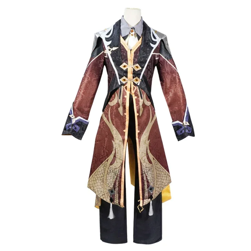 Genshin Impact Zhongli Cosplay - Anime Cosplay Dress For Men review and price