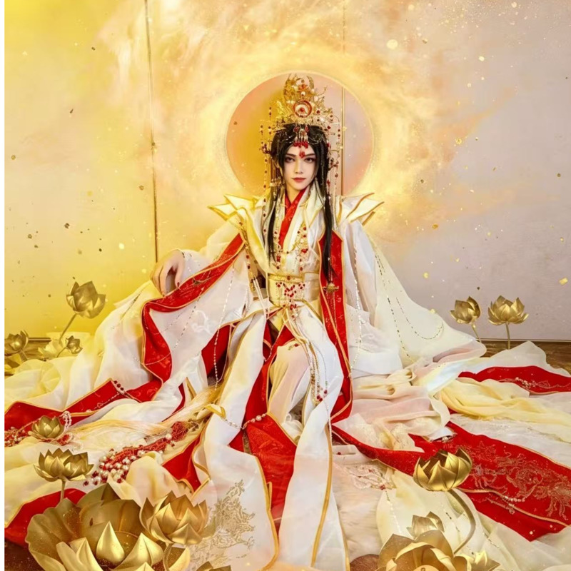 The Heavenly Officials Crown B - Anime Cosplay Red review and price