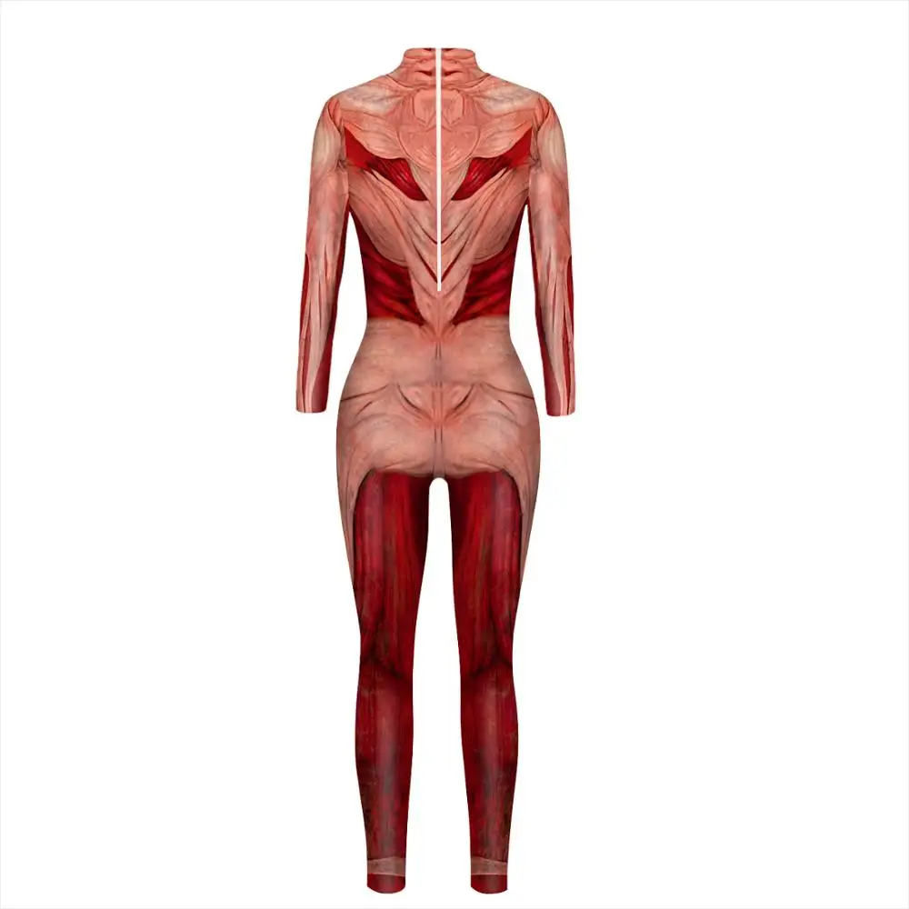 Halloween Woman Attack on Tita - Anime Cosplay Bodysuit review and price