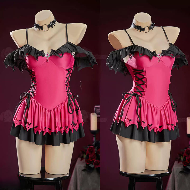 Draculaura Cosplay Costume Ani - Anime Cosplay Dresses review and price