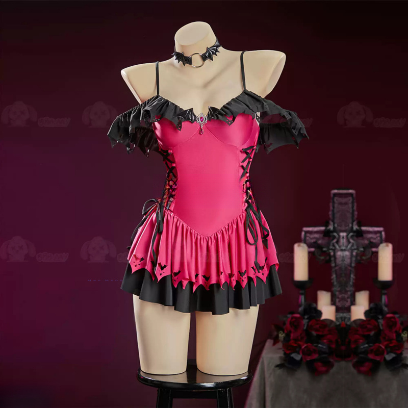 Draculaura Cosplay Costume Ani - Anime Cosplay Dresses review and price