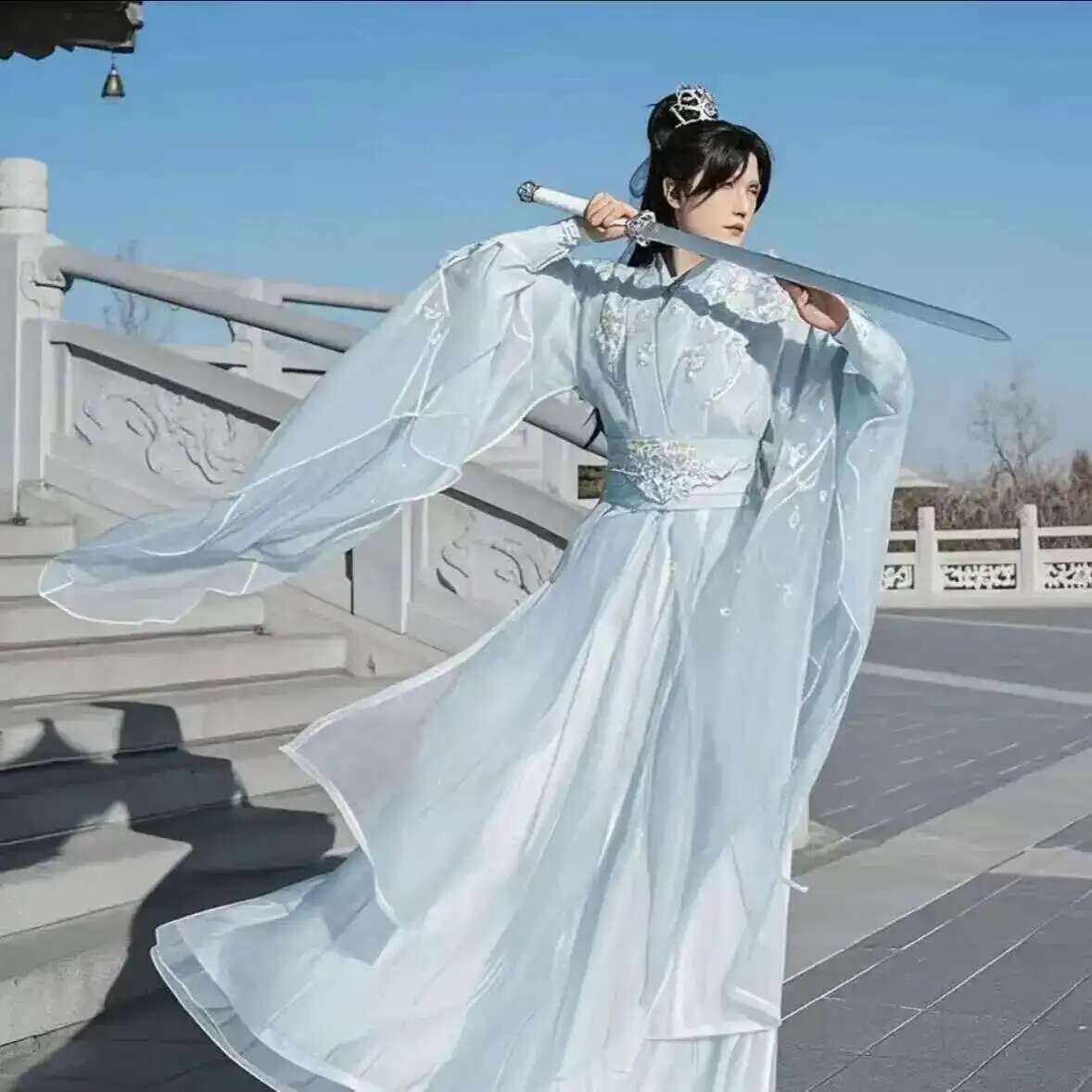 Large Size 3XL Hanfu Men Chine - Anime Cosplay Dress For Men review and price